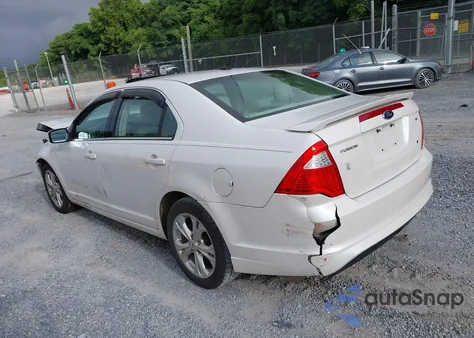2012 Ford Fusion Se from USA, damaged, VIN 3FAHP0HA1CR299469